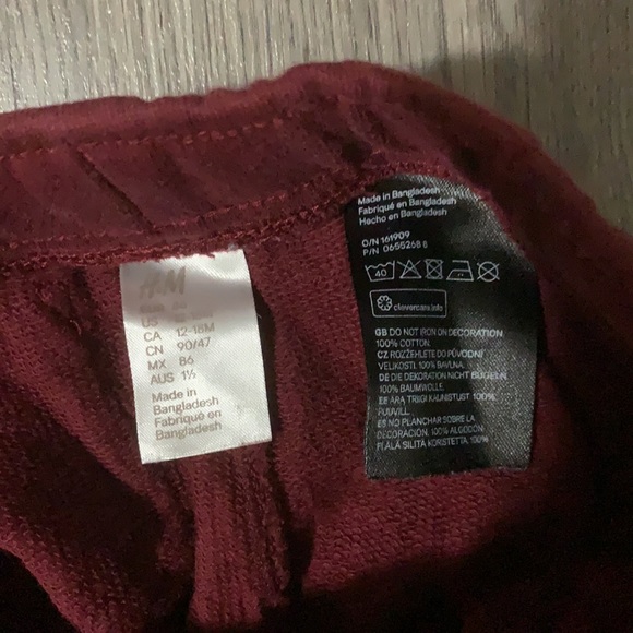 H&M Boys Pants Size 12-18month. Lot of 2 - Picture 3 of 4